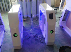 Customizd Logo Màu có sẵn An ninh cao 304 thép không gỉ chống chèn cửa hàng rào cản swing