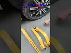 L4 Heavy Duty Steel chống trộm cắp bánh xe kẹp khóa